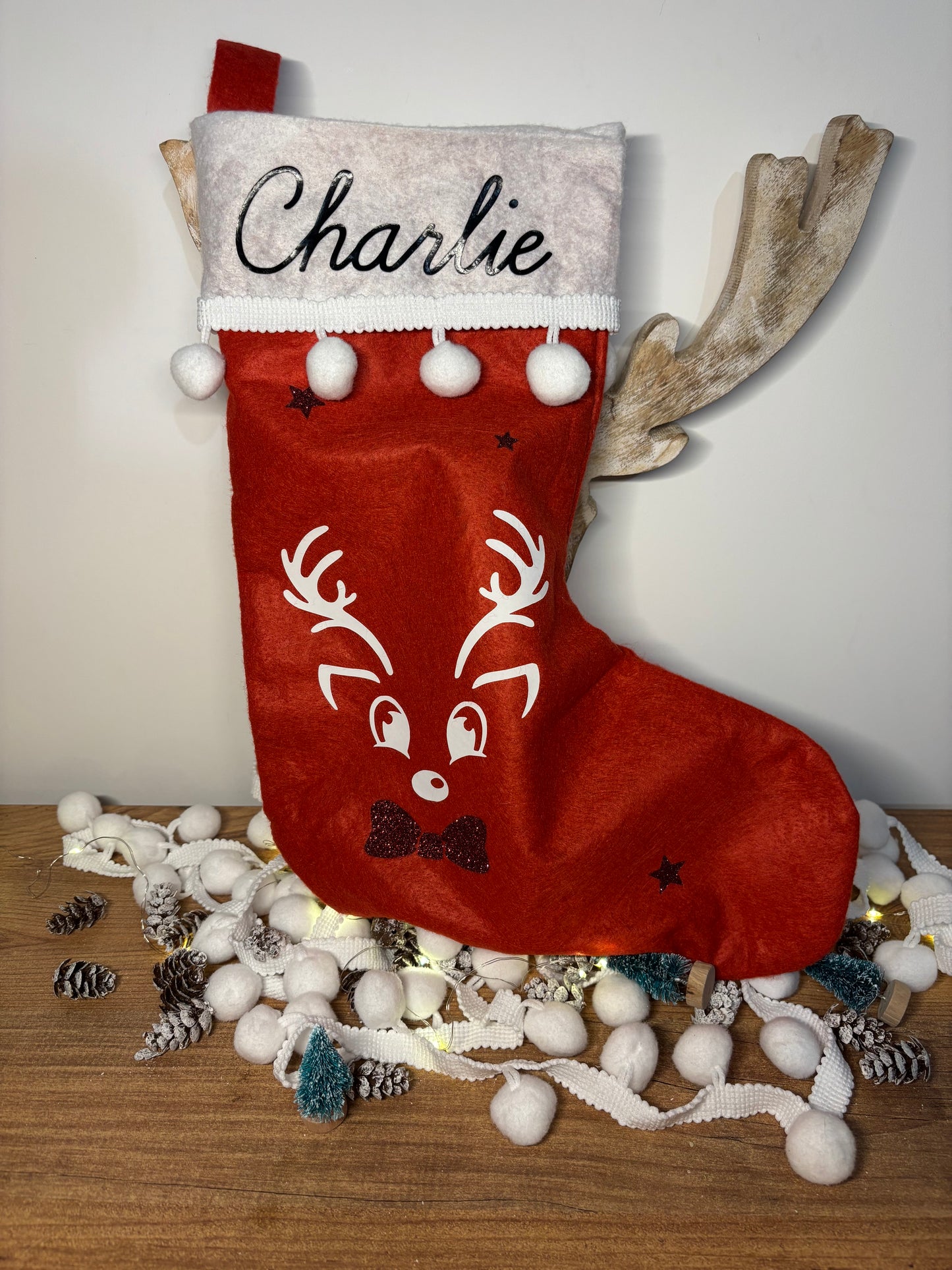 Personalisierter Weihnachtsstiefel