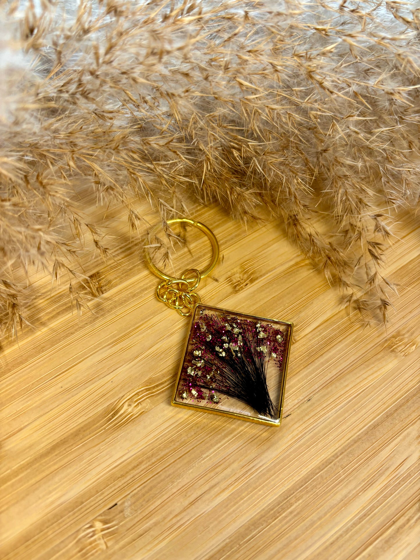 Gold Travel Keychain