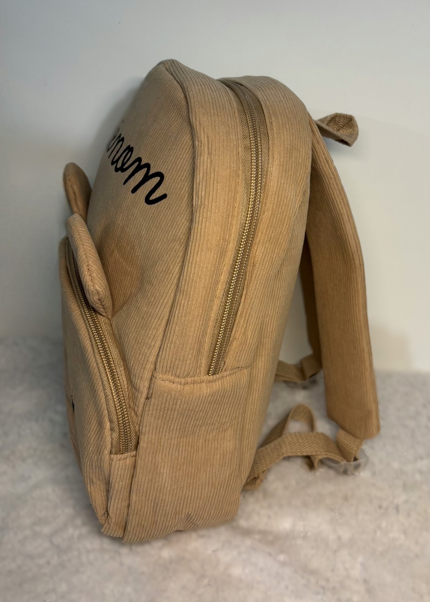 Sac à dos ours personnalisé