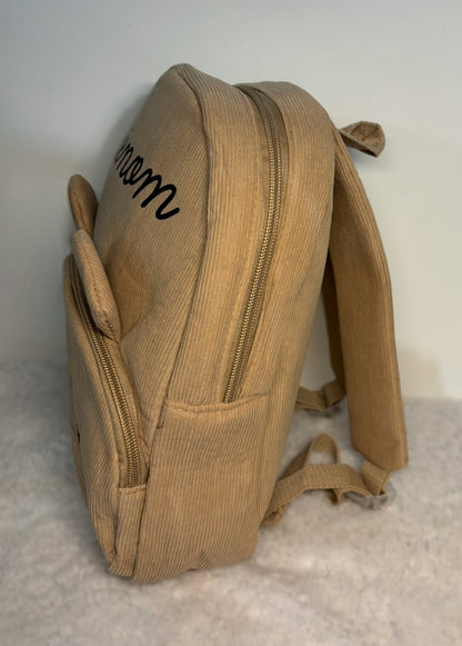 Sac à dos ours personnalisé