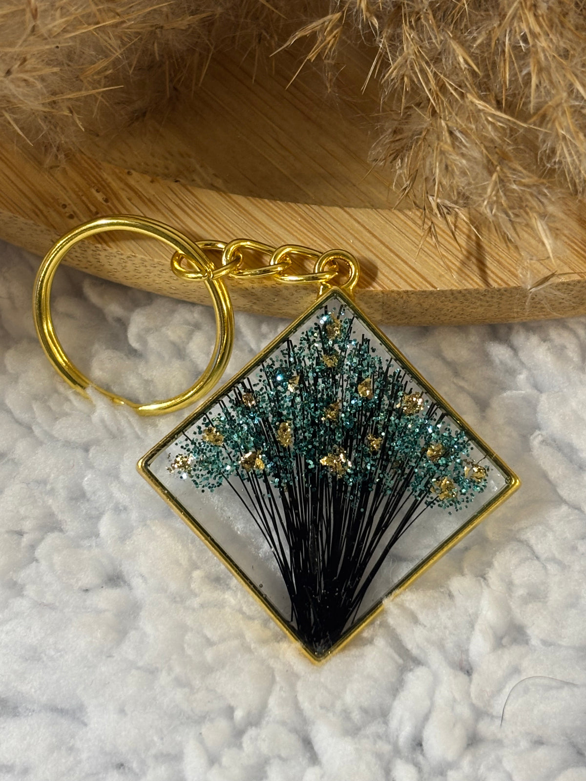 Porte-clés Travel doré